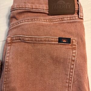 Faherty Men's Salmon Jeans